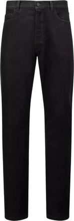Moncler Straight Jeans - Heren - Regular Fit Jeans - Zwart - M - Katoen - Jeans