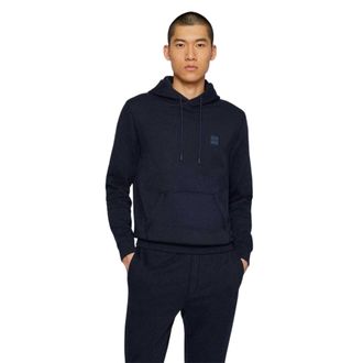 HUGO BOSS Heren Wetalk Pullover Hoodie (Marine)