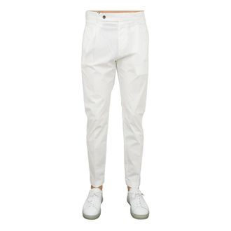 Berwich Stijlvolle broek voor mannen - Heren - Broeken - Wit - Maat: 2XL Katoen