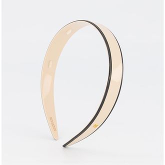 Alexandre de Paris St Honore Acetate Large Headband in Beige at Nordstrom