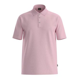HUGO BOSS Heren, Tops, Roze, Maat: XL Katoen