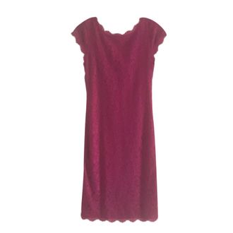 Diane Von F&uuml;rstenberg DVF Hot Orchid Barbara Lace Dress Size XS