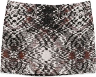 Missoni Printed Mini Skirt - Womens - Polyester/Wool/Polyamide/Other FibresCotton