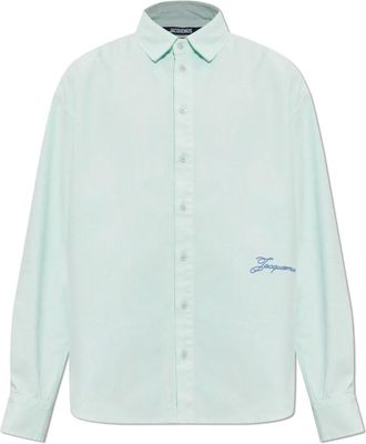 Jacquemus Hombre, Camisas, Azul, Talla: S