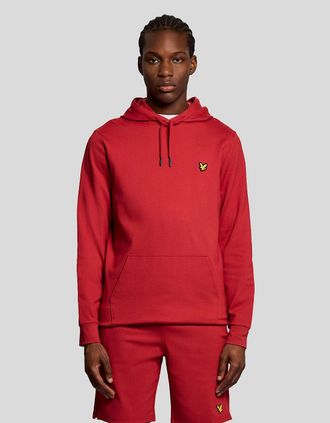 Lyle & Scott Lyle And Scott Mens Sports Lightweight Hoodie - Red - Size: 36