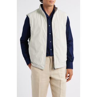 Aur&eacute;lien Reversible Insulated Resort Vest in Ecru at Nordstrom Rack, Size Xx-Large