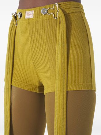 Jean Paul Gaultier Womens Shorts Cotton Green