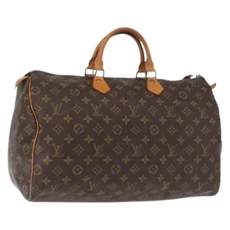 Louis Vuitton Pre-owned Handbags, female, Brown, Size: ONE SIZE Pre-owned Monogram Canvas Hand Bag