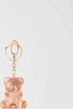 Furla Allegra Portachiavi Cipria Rosa Plexiglass Trasparente Donna