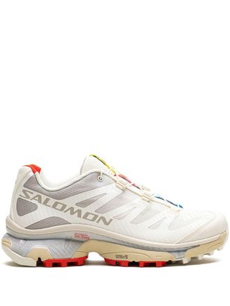 Salomon XT-4 OG Vanilla Ice/Fiery Red sneakers - Wit