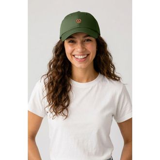 Dalix Pretzel Dad Cap in Olive at Nordstrom