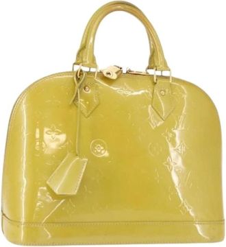 Louis Vuitton Pre-owned Handbags, female, Green, Size: ONE SIZE Pre-owned Vintage Canvas Handbag