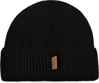 Ami AMI LABEL WOOL HAT Size: OS, colour: BLACK
