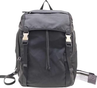 Prada Black Nylon Backpack (Pre-Owned)