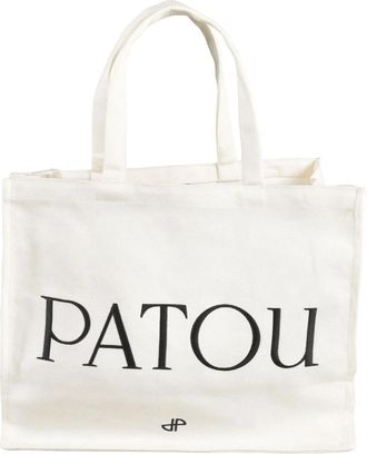 Patou Witte Crossbody Tas - Dames - Shoppers - Wit - ONE Size - Tassen