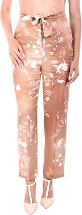 Marella Broeken, Dames, Veelkleurig, S, Marella - Broeken > Wijde broeken