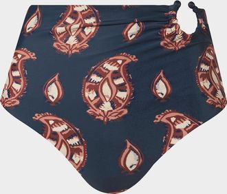 Johanna Ortiz Taita High-Waist Bikini Bottoms
