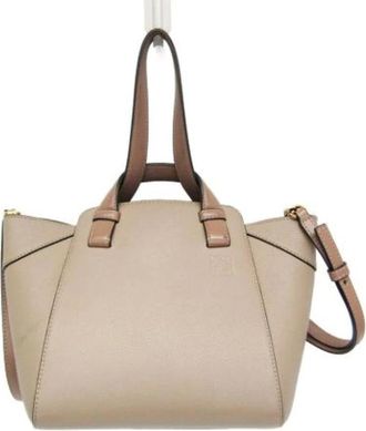 Loewe Tweedehands leren handtassen - Dames - Vintage Handtas - Beige - ONE Size - Vintage