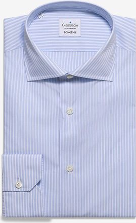 Giampaolo Gestreiftes lang&auml;rmeliges Hemd aus Baumwolle