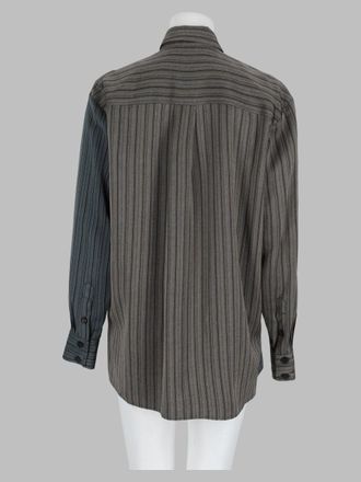 Paul Smith Striped Viscose Shirt - Gray