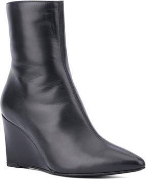 Aquatalia Pauletta Wedge Boot in Black at Nordstrom Rack, Size 12
