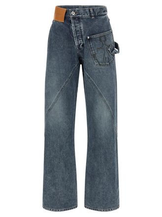 J.W.Anderson Blue Twisted Workwear jeans