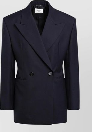 Saint Laurent wool double-breasted blazer