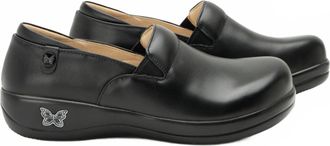 Alegria Womens Keli Loafer Shoes In Black Nappa Professional