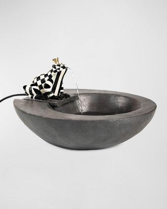 MacKenzie-Childs Frog Tranquility Fountain