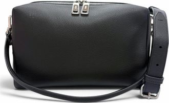 Fendi Black Leather Shoulder Bag (Pre-Owned)