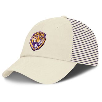 Nike LSU Denim Club Nike Mens College Adjustable Hat in White | NC2H11KLOV-0Y0