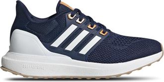 adidas Boys adidas Ultradream DNA EL - Boys Grade School Running Shoes Dark Blue/White/Crew Orange Size 3.5
