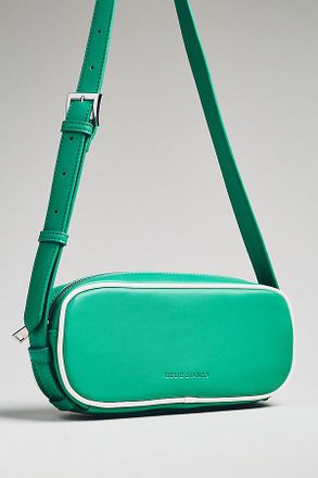 Melie Bianco Vegan Leather Sporty Shoulder Bag