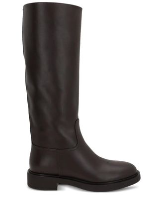Gianvito Rossi 50mm Moka -Stiefel