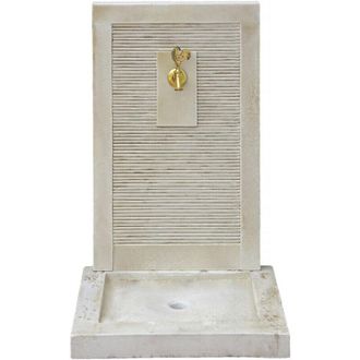 Habitat et Jardin Habitat Et Jardin - Fuente etna - De Piedra Reconstituida - 57 X 42 X 87 Cm Beige
