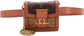 Louis Vuitton Dauphine Bumbag Reverse Monogram Canvas BB belt bag - Marrone