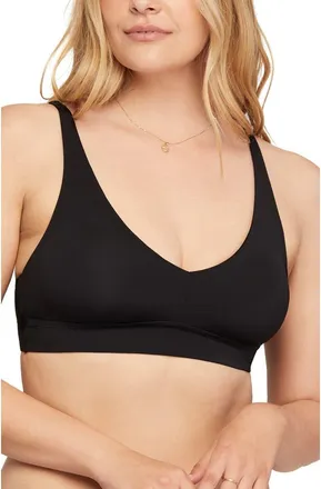 Montelle Intimates Mysa Bralette in Black at Nordstrom, Size 32B