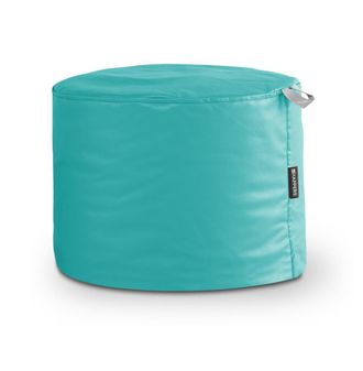 Happers Happers - Puff Taburete Polipiel Exterior Turquesa