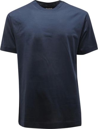 Daniele Fiesoli T-Shirts, male, Blue, Size: 2XL Maglia Luxury E 1200