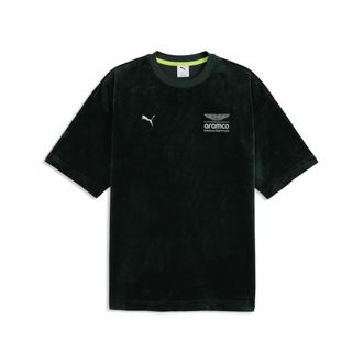 Puma T-shirt PUMA x ASTON MARTIN ARAMCO F1 TEAM Lifestyle dal taglio morbido da uomo, Accessori, Verde, XXL