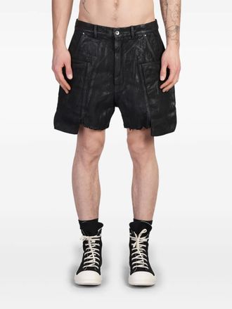 Rick Owens Stefan cargo shorts - men - Cotton - 33 - 09BLACK