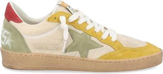 Golden Goose Ball Star Nylon Upper Suede Toe Star Heel