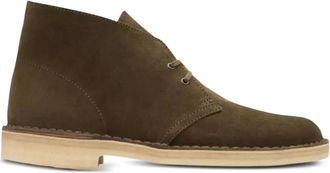Clarks suede desert boots - unisex - Rubber/Calf Leather/Calf Suede - 7.5 - Green
