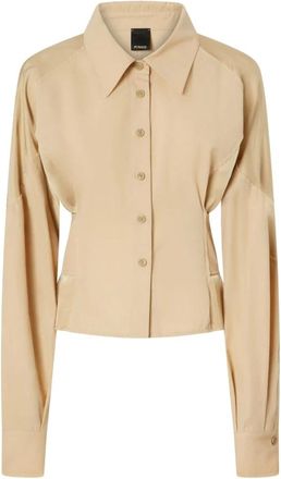 Pinko Pinko, Donna, Camicette, Beige, L, new