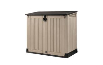 Keter Caja De Herramientas Store It Out Resina Beige-marr&oacute;n 132x71,5xh.113,5 Cm