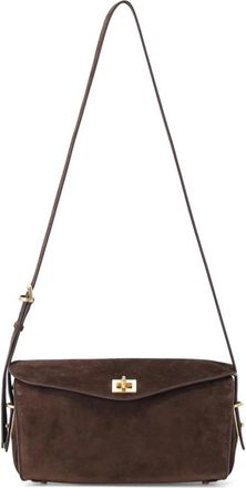 Balenciaga Schoudertassen - Dames - Schoudertassen - Bruin - ONE Size - Su&egrave;de - Tassen
