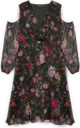 Fiorella Rubino Donna, Abiti, Nero, 4Xl, new
