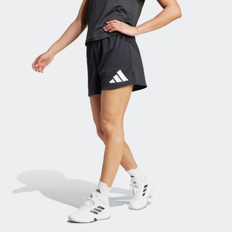 adidas Shorts ADIDAS PERFORMANCE WE BL SHORT, Damen, Gr. XL, N-Gr, schwarz, Obermaterial: 100% Polyester, Hosen Shorts