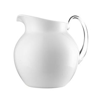 Mario Luca Giusti Palla Glaze Pitcher in White at Nordstrom