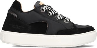 Fred De La Bretoniere Mariola Sign Teddy Sneakers Grijs - Dames - Sneakers - Zwart - 40 EU - Schoenen